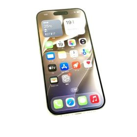 中古 Apple iPhone16 Pro 128GB ホワイトチタニウム MYMW3J／A SIMフリー ※赤ロム保証あります
