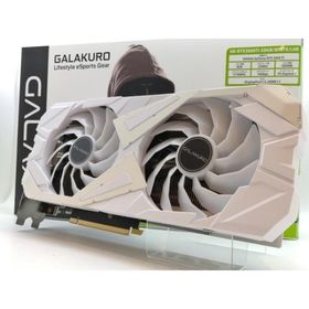 【中古】玄人志向 GALAKURO GK-RTX3060Ti-E8GB/WHITE/LHR RTX3060Ti(LHR)/8GB(GDDR6)【高崎モントレー】保証期間１週間