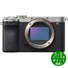 ソニー カメラ ミラーレス一眼カメラ α7C II ボディ単体 Eマウント ILCE-7CM2(S) シルバー SONY【転送不可】