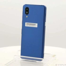 【中古】SHARP(シャープ) シンプルスマホ6 64GB インディゴブルー SHSHZ2 Softbank SIMフリー 【269-ud】
