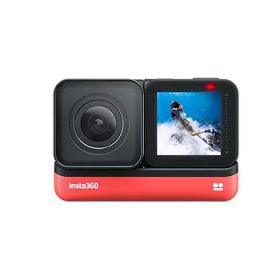 【中古】［非常に良い］Insta360 ONE R 4K版（ONE R コア＋4K広角モジュール） 360度アクションカメラ 4K広角 撮影 FlowState 手ブレ補正 5m防水パノラマカメラ スポー