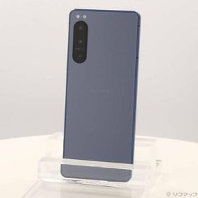 〔中古〕SONY(ソニー) Xperia 5 IV 128GB ブルー SO-54C docomo SIMフリー〔198-ud〕