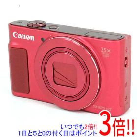 【中古】Canon製 PowerShot SX620 HS レッド 2020万画素