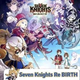 Seven Knights Re:BIRTH 【KR Server】270K Diamonds + 1.1K Hero Summon Tickets + 500 Pet Summon Tickets + 20 Random Legend Heroes+ 1 Selectable Legend Heroe+7 Selectable Seven Knights Her