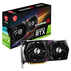 MSI GeForce RTX 3060 GAMING X 12G RTX3060(LHR)/12GB(GDDR6)/PCI-E