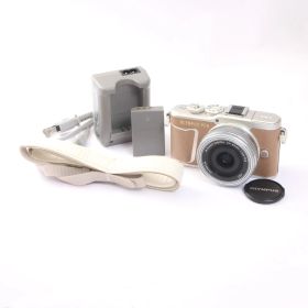 【シャッター数4990回】 OLYMPUS オリンパス PEN E-PL9 + MZD 14-42mm F3.5-5.6 EZ ED MSC レンズセット