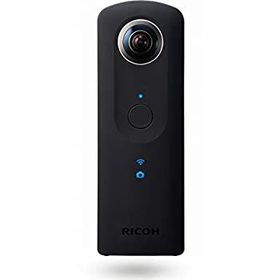 【中古】RICOH THETA S ブラック 360度全天球カメラ 360° Full HD 30fps フルハイビジョン動画 25分間連続撮影可能 精度の高い自然なス