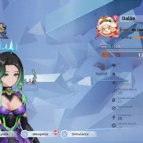幻塔 𝙇𝙫:𝟲⭕️𝙎𝙎𝙍: LANA+NEMESIS VOIDPIERCER+NANTO+SALIDY+GREY FOX+6 SSR+40 RED+90 GOLD NUCLEUS ❗️DESCRIPTION