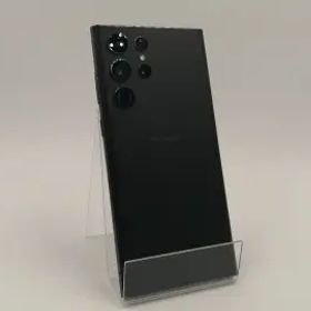 【中古】SAMSUNG docomo 【SIMフリー】 Galaxy S22 Ultra ファントムブラック 12GB 256GB SC-52C【千葉】保証期間１ヶ月【ランクC】