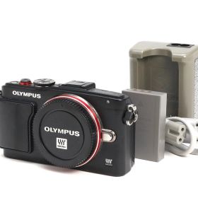 B (並品) OLYMPUS オリンパス PEN Lite E-PL6 ボディ ブラック シャッター数 3,180枚 初期不良返品対応 110-68