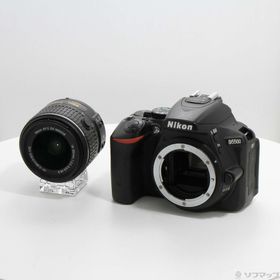 (中古)Nikon NIKON D5500 18-55 VRII レンズキット ブラック(198-ud)