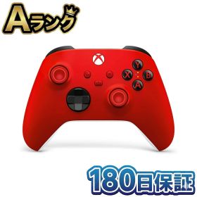 【中古】 整備済み品 Microsoft Xbox ワイヤレス コントローラー 第四世代 QAU-00015 パルス レッド 赤 本体 エックスボックス Series X S One 対応 高品質 徹底除菌清掃済 送料無料 翌日配送 動作確認済み 中古 純正 無線 ゲームパッド Windows 11 PC Bluetooth 180日保証