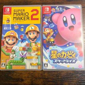 スーパーマリオメーカー2 星のカービィ スターアライズ 2本セット