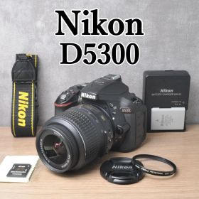 初心者おすすめ☘️Nikon D5300⭐️Wi-Fi スマホ転送 一眼レフカメラ