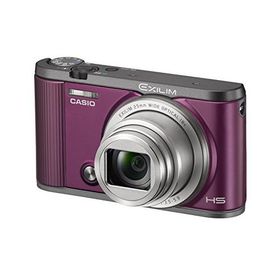 CASIO デジタルカメラ EXILIM 自分撮りチルト液晶 EX-ZR1700WR ワインレッド(中古品)