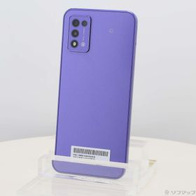 (中古)ZTE Libero 5G III 64GB パープル ZESBY1 Y!mobile SIMフリー(269-ud)