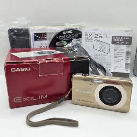 ☆ CASIO EXILIM EX-Z90 ☆ カシオ エクシリム イーエックス ゼット キュウマル 13300839B コンパクトデジタルカメラ コンデジ カメラ デジカメ デジタルカメラ ゴールド gold