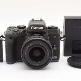 ■新品級■Canon キヤノン EOS M5 レンズキット