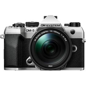 【新品】OM SYSTEM ミラーレス一眼カメラ OM-5 Mark II 14-150mm II レンズキット シルバー IP53 V210072SW000