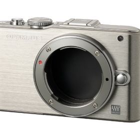 OLYMPUS ミラーレス一眼 PEN Lite E-PL3 ボディ シルバー E-PL3 BODY（中古品）