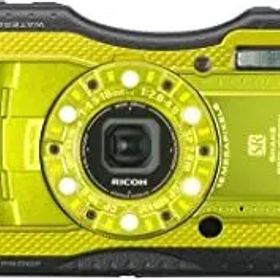 【中古】RICOH 防水デジタルカメラ RICOH WG-4 ライムイエロー 防水14m 耐ショック2.0m 耐寒-10度