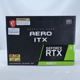 中古 MSI GeForce RTX 3060 Ti AERO ITX 8G OC LHR（RTX3060Ti 8GB） 3480043143 状態： C:並品
