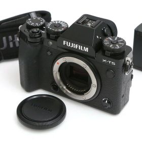 【中古】【美品】富士フイルム FUJIFILM X-T5 ボディ ブラック CA01-B7474-3Y1B 富士フイルム ミラーレス一眼 APS-C Xマウント 高画素 手ブレ補正 高速AF 4K動画 防塵防滴 ブラック