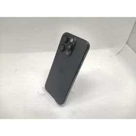 【中古】Apple 海外版 【SIMフリー】 iPhone 16 Pro 128GB ブラックチタニウム【宇田川】保証期間１ヶ月【ランクC】