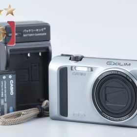 【中古】CASIO カシオ HIGH SPEED EXILIM EX-ZR400 シルバー コンパクトデジタルカメラ