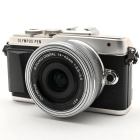 ■ 美品 ■ オリンパス OLYMPUS E-PL7 14-42mm レンズキット シルバー 《ショット数 1,231回》