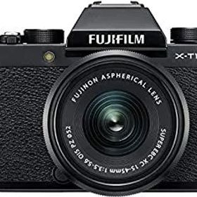 【中古】 FUJIFILM 富士フイルム ミラーレス一眼 X-T100レンズキット ブラック X-T100LK-B