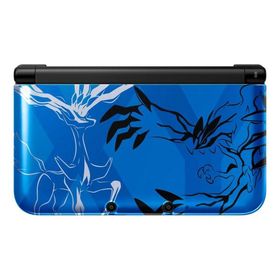 ニンテンドー3DS LL ポケットモンスター Xパック ゼルネアス・イベルタル ブルー