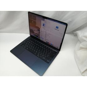 【中古】Apple MacBook Air 13インチ M3(CPU:8C/GPU:8C) 8GB/256GB ミッドナイト MRXV3J/A (13インチ, M3, 2024)【札幌】保証期間１ヶ月【ランクB】
