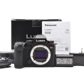 ■2064ショットのほぼ新品■ PANASONIC パナソニック LUMIX S5M2 DC-S5M2 ブラック #F343