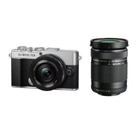OLYMPUS PEN E-P7 EZダブルズームキット [シルバー] オリンパス OLYMPUS PEN デジタル一眼レフカメラ