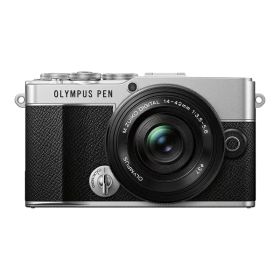 【中古】【1年保証】【美品】OLYMPUS PEN E-P7 14-42mm EZレンズキット シルバー