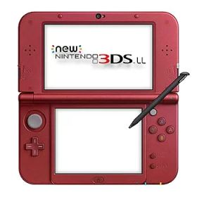 【中古】Newニンテンドー3DS LL メタリックレッド