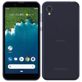 【中古】Aランク【目立った傷や汚れなし】 SIMフリー S5-SH SHARP Android One S5 ダークブルー 本体のみ 利用制限▲(白ロム) 送料無料