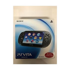 PlayStation Vita (プレイステーション ヴィータ) 3G/Wi‐Fiモデル クリスタル・ブラック (初回限定版) (PCH-1100 AA01)【メーカー生産終了】