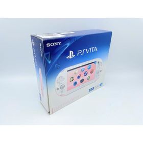 【中古 動作確認済】Sony PlayStation Vita Wi-Fiモデル ライトピンク/ホワイト (PCH-2000ZA19)
