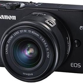 【中古】 Canon ミラーレス一眼カメラ EOS M10 レンズキット(ブラック) EF-M15-45mm F3.5-6.3 IS STM 付属 EOSM10BK-1545ISSTMLK 当店保証30日間 人気 ミラーレス 一眼レフ 交換レンズ カメ