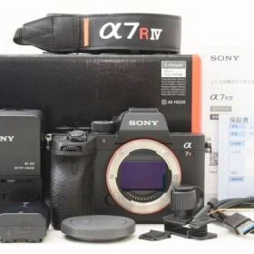 ☆極上美品☆ Sony ソニー α7RIV ボディ ILCE-7RM4 元箱 付属品 Shot数 僅か 6,850枚前後！ ♯26102108