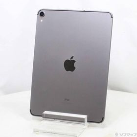〔中古〕Apple(アップル) iPad Pro 11インチ 512GB スペースグレイ MU1F2J／A docomoロック解除SIMフリー〔258-ud〕