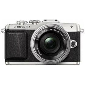 【中古】OLYMPUS ミラーレス一眼 PEN E-PL7 EZダブルズームキット シルバー E-PL7 EZ DZKIT SLV