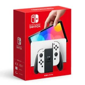 ＜新品＞＜お一人さま1個限り＞同梱不可 任天堂 Nintendo Switch ニンテンドースイッチ 有機ELモデル Joy-Con(L)/(R) ホワイト HEG-S-KAAAA