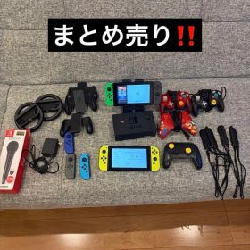 Switch スイッチ 本体 2台 SDカード プロコントローラー付き 任天堂