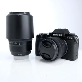 【中古】 (フジフイルム) FUJIFILM X-S10 ダブルズームレンズキツト【中古カメラ デジタル一眼】 ランク：B