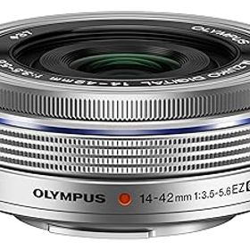 【中古】Olympus M.Zuiko Digital - Zoom lens - 14 mm - 42 mm - f/3.5-5.6 ED EZ - Micro Four Thirds - for Olympus E-P5, E-PL1s, E-PL3, E-PL5, E-P