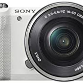 【中古】SONY α5000 パワーズームレンズキット(ホワイト／デジタル一眼)