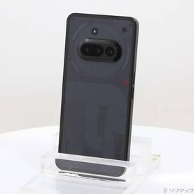 〔中古〕Nothing Phone (3a) 128GB ブラック A10400154 SIMフリー〔368-ud〕